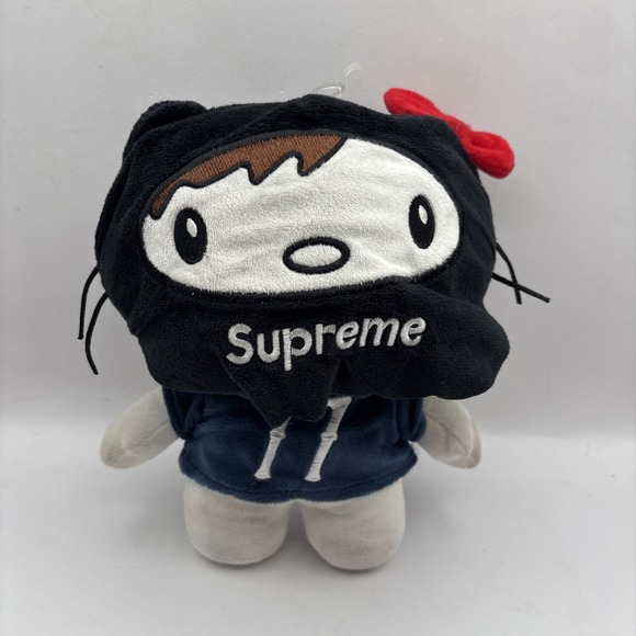 Hello Kitty Supreme 77 Plush Stuffed Toy 9" RARE! - Picture 1 of 7